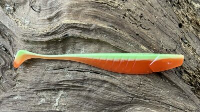 Zander-HU Slim Erbsenspeigrün Orange
