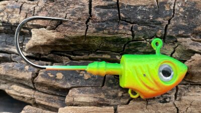 Fischkopf Jig UV-Feuertiger 6/0 VMC 7249 HAKEN